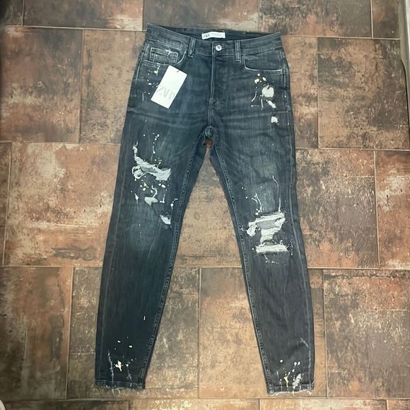 NWT ZARA Skinny Fit jeans 32 - Picture 1 of 5